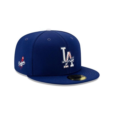 Sapca New Era Los Angeles Dodgers MLB 2021 Spring Training 59FIFTY Fitted - Albastri